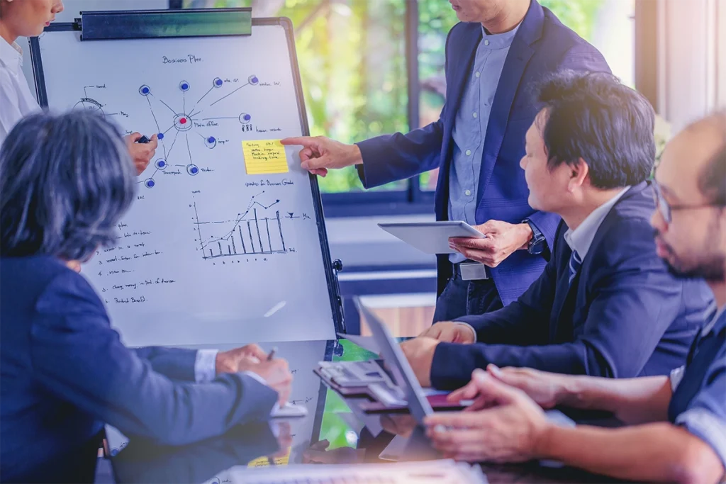 Market Research Methodology UAE presentation featuring research findings, market analysis, and strategic business planning.